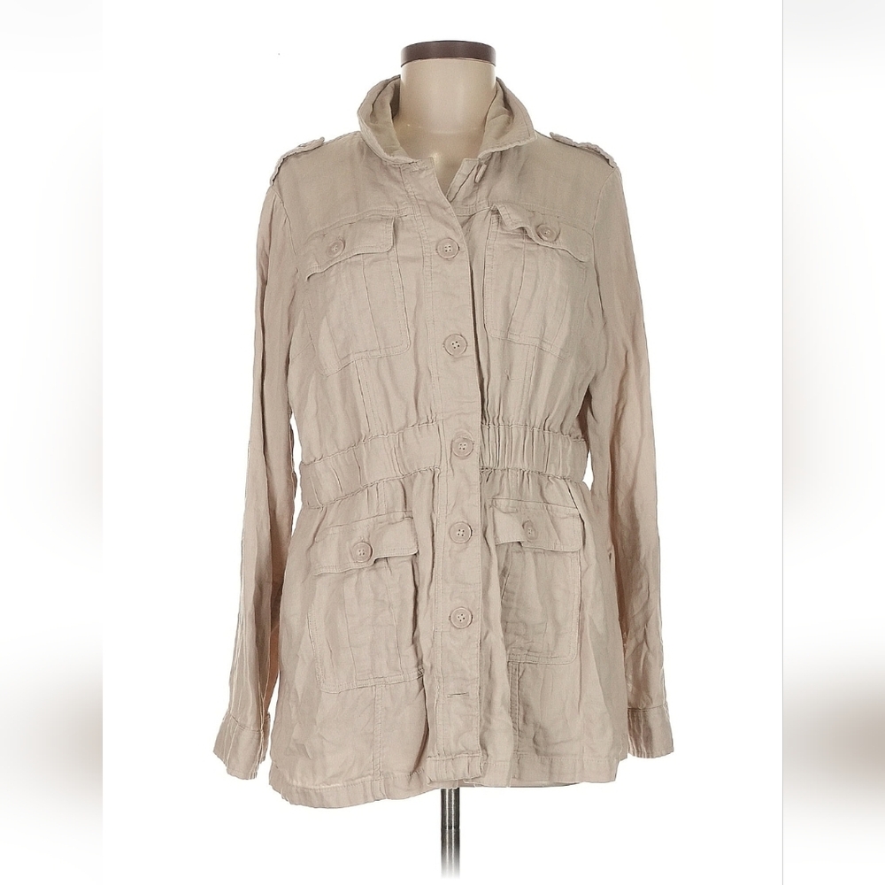 Torrid 00 Medium Trenchcoat Style Cardigan Jacket